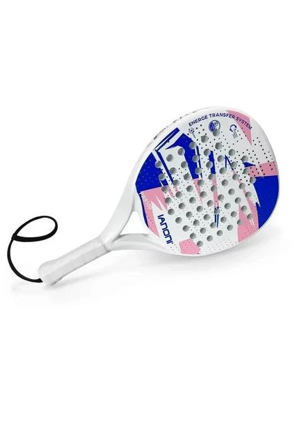Ракетка женская для падела, падел-тенниса IANONI, поверхность из углеродного волокна, с эффектом памяти EVA No Brand (331738261)
