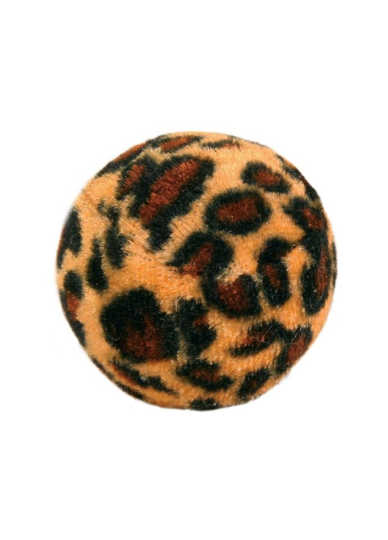 Іграшка для котів М'ячики хутряні леопард 4109 4 см 4 шт (4011905041094) Trixie (279572734)