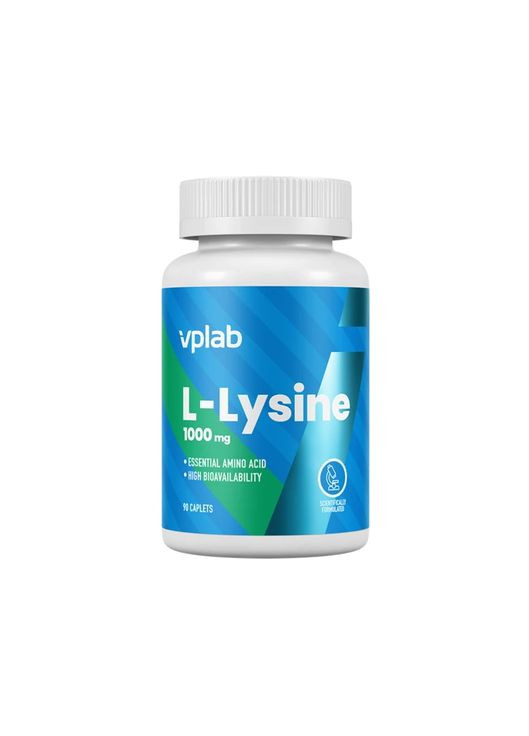 Аминокислота VPLab L-Lysine 1000 mg, 90 капсул VPLab Nutrition (324607846)
