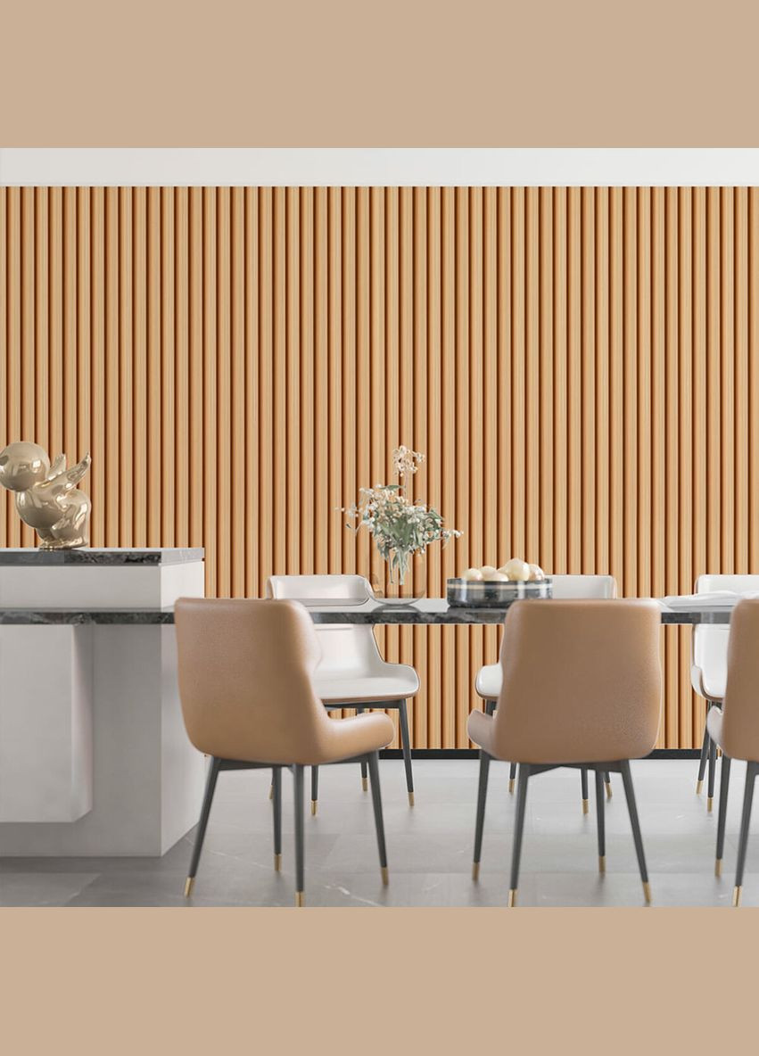 Декоративна стінова рейка 3000*160*23мм (D) SW-00001854 Sticker Wall (316187358)