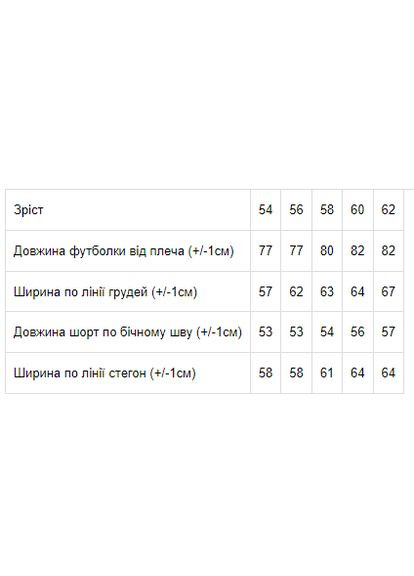 Піжама чоловіча (футболка+шорти) (p-5941) Носи своє (363260570)