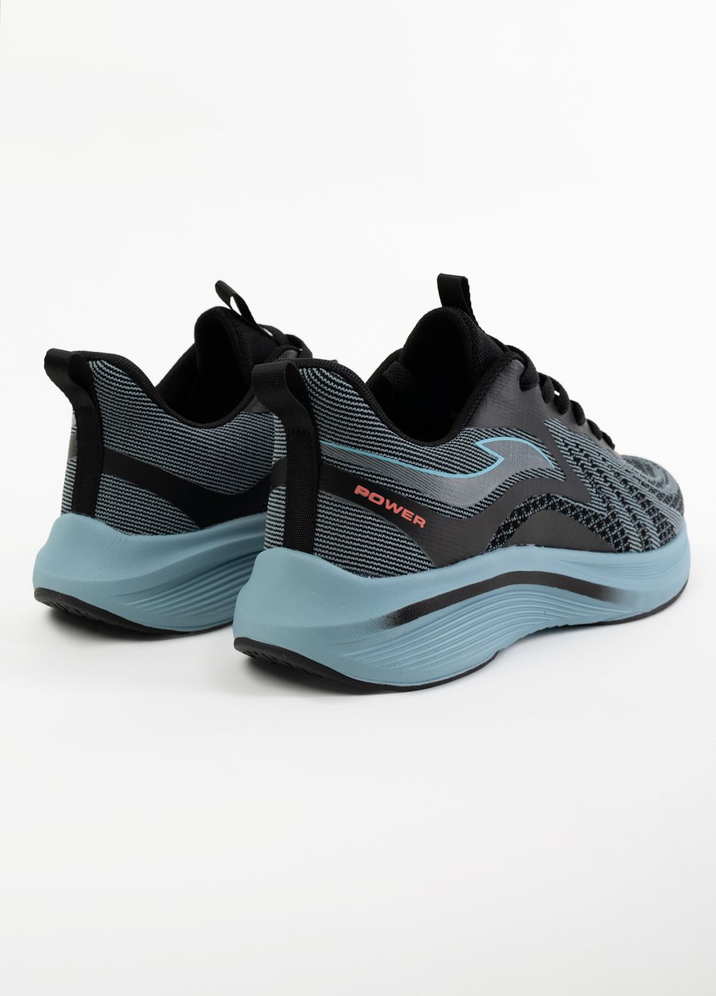 Черные летние кроссовки мужские lk240509-1 черные 345953 Power