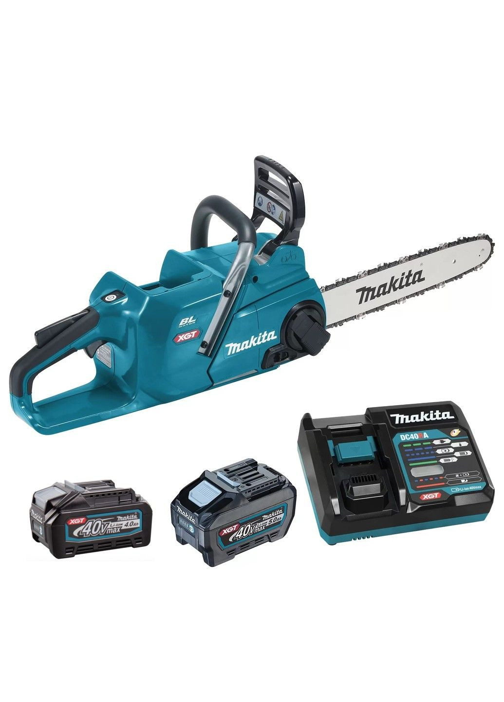 Пила цепная аккумуляторная UC015GT101 BEO1 (35 см, 25.5 м/с, 1.6 кВт, BL, XGT 40 В) Makita (325699461)