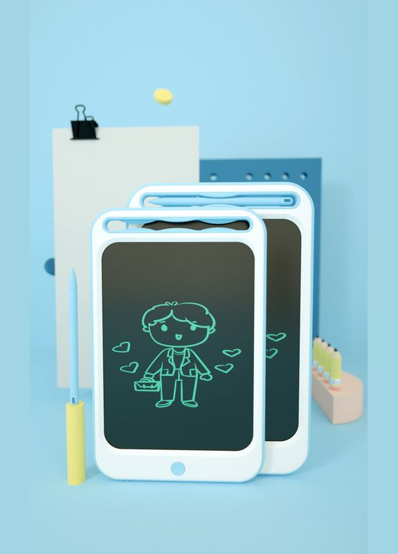 Детский LCD планшет для рисования 10″, голубой () Beiens ZJ16blue (328447744)