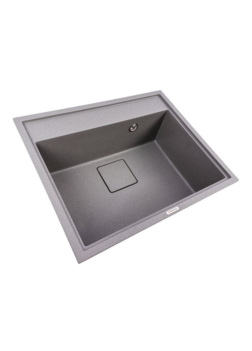 Гранитная мойка для кухни SHERLIT 6050 матовая Серый Мусон Valeso (337718056)