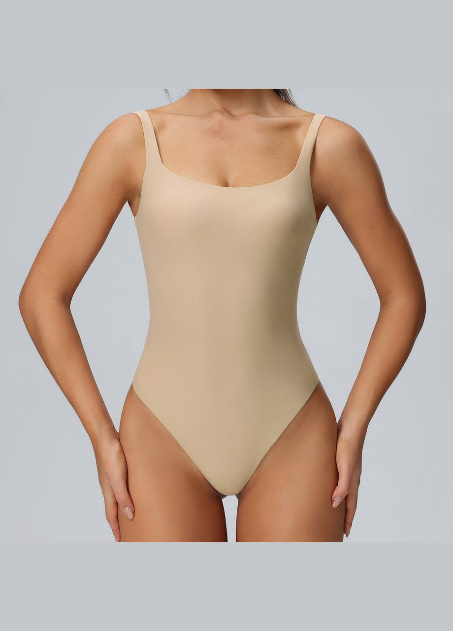 Базовое боди нюдового цвета No Brand (342414788)