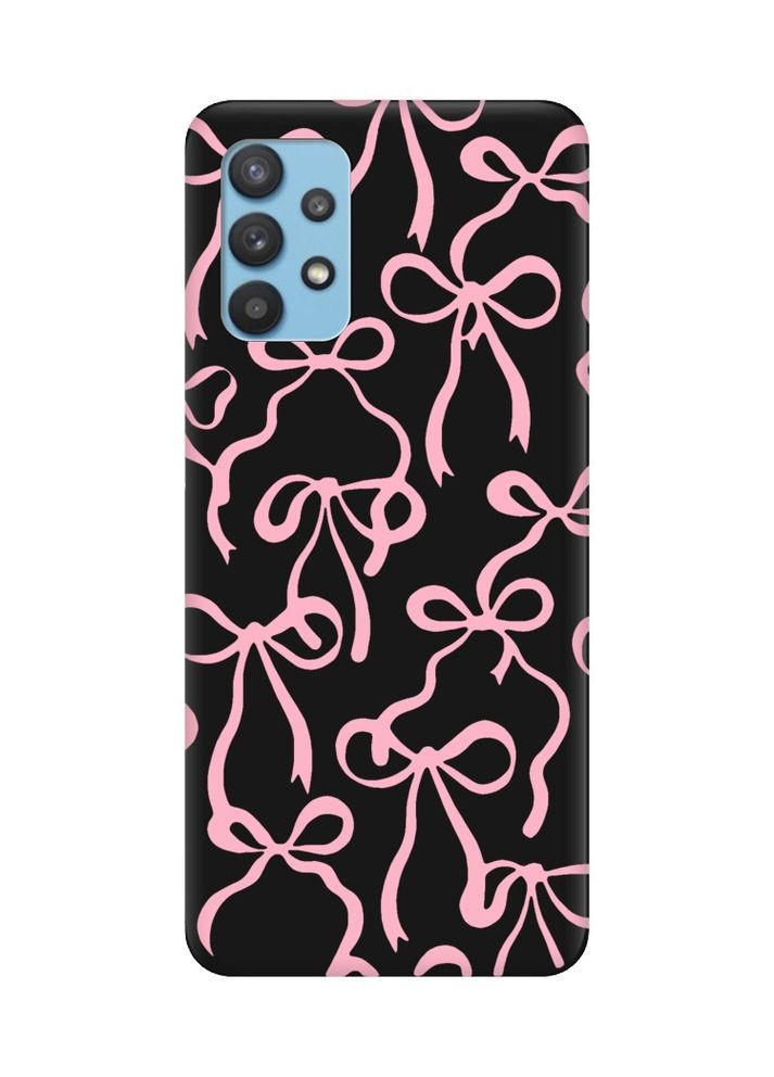 Матовый чехол на Samsung Galaxy A32 Бантики (принт 406) Creative (355394438)