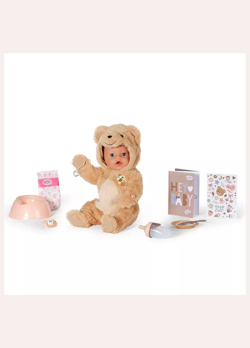 Кукла Эмма в костюме мишки 43 см (837115) BABY born (326805619)