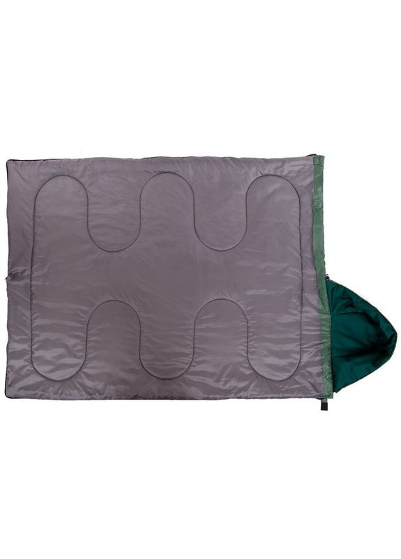 Спальный мешок одеяла с капюшоном Average (PL, нап.неткан.волокно, 1250г р-р 190х74см, t-5к+22, Темно-зеленый) Champion (361435653)