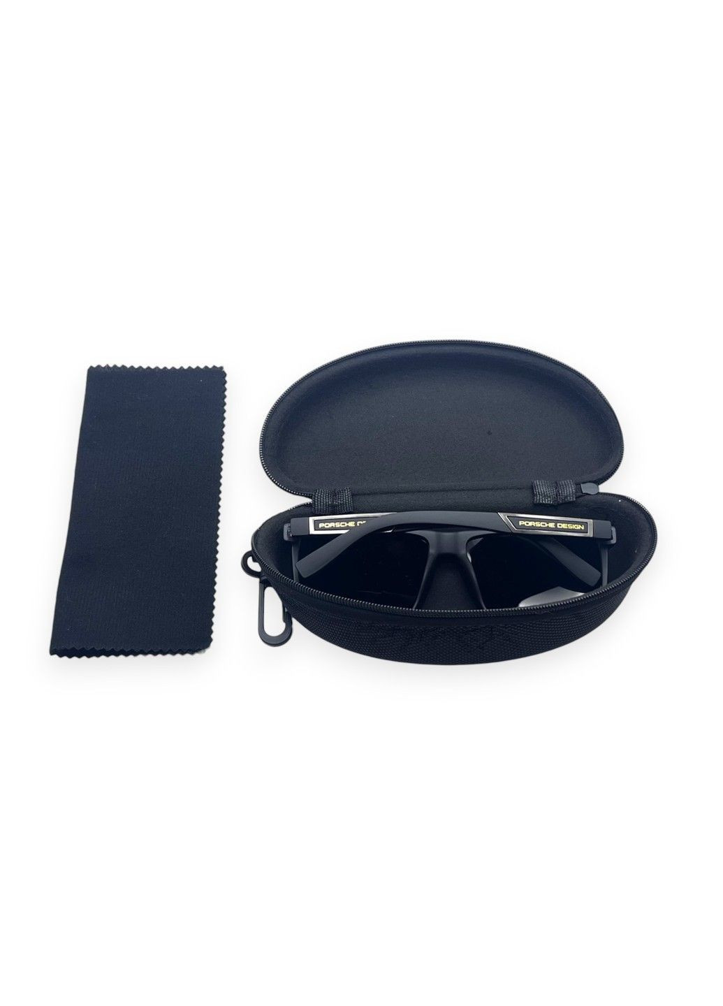 Комплект. Сонцезахисні окуляри Polarized прямокутні Classic Box С3 No Brand (328445777)