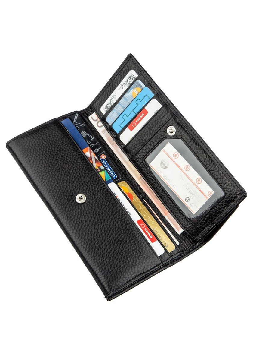 Універсальний гаманець-візитниця 18951 Чорний st leather (298569712)