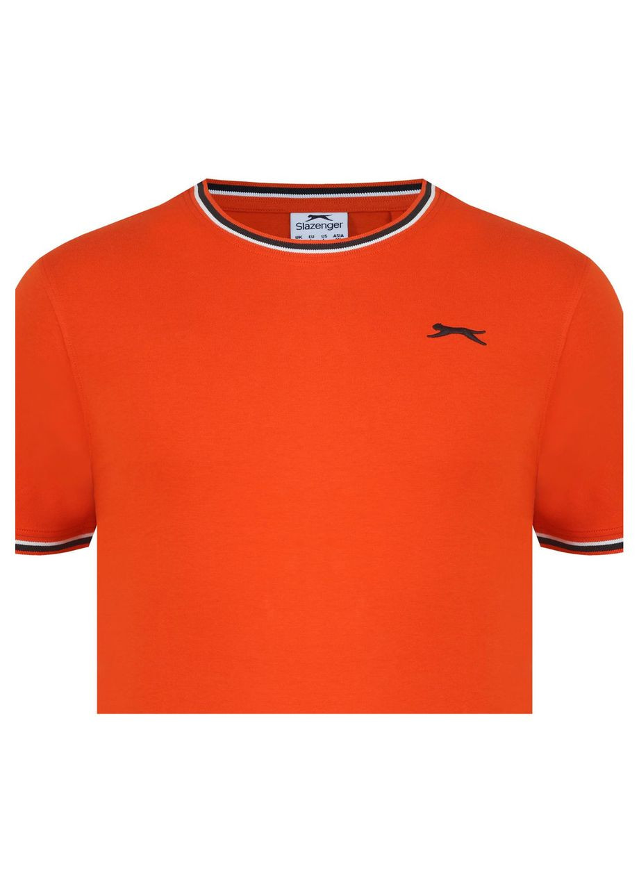 Помаранчева футболка чоловіча базова Slazenger