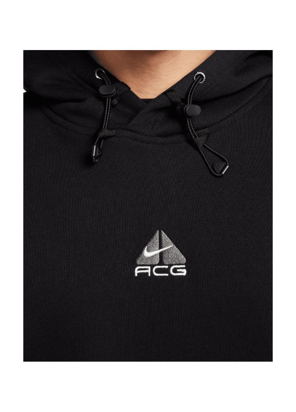 Худі чоловіче Acg Therma-Fit Fleece Hoodie Black Nike (364837938)