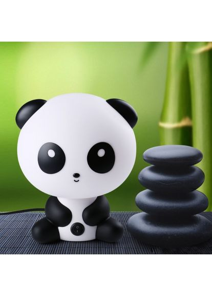 Настільний світильник-нічник Панда для дітей з сенсорним включенням м'який помаранчевий нічник для дівчаток ProDobro (365440603)