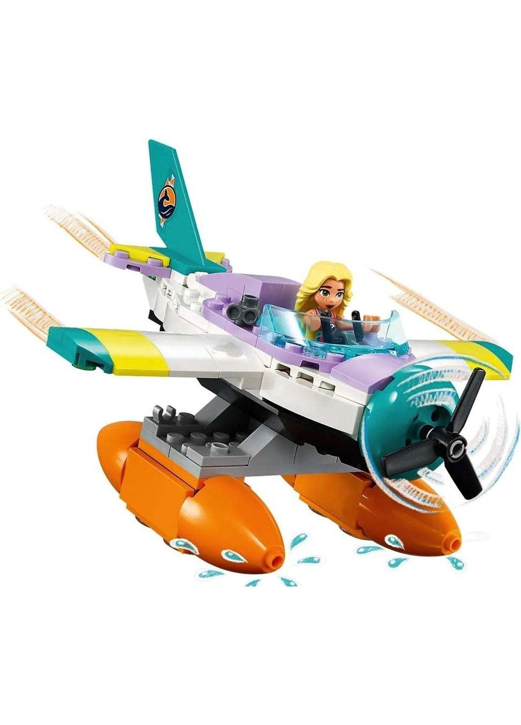 Конструктор Лего Френдс Рятувальний гідроплан Friends A rescue hydroplane 41752 Lego (372125327)