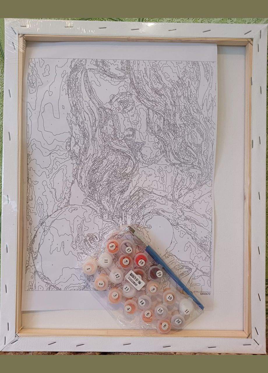 Картина за номерами Материнська любов 40*50 см Картини за номерами мама та дитина GX42672 Rainbow Art (308987636)