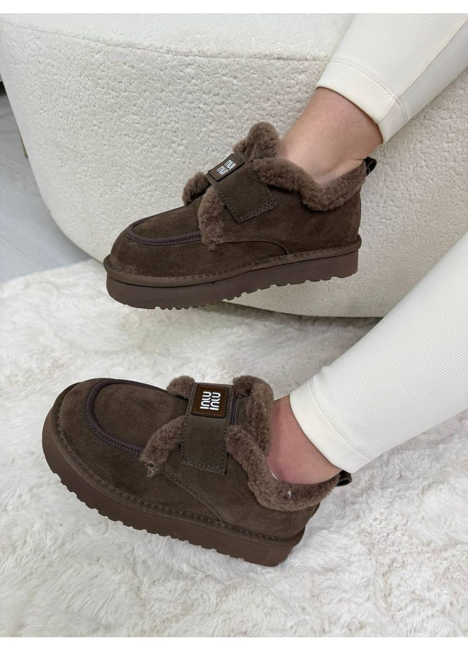 Уггі автоледі з натуральної замші ITTS (370046210)