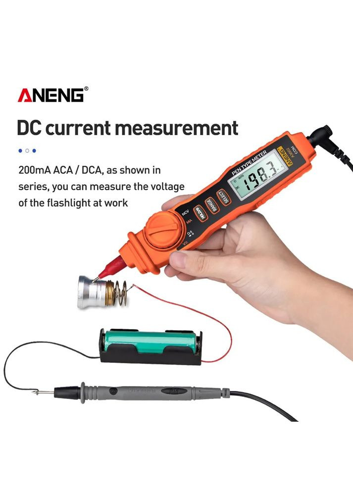 Портативний цифровий мультиметр ручка A3002 на 4000 відліків Aneng (315345490)