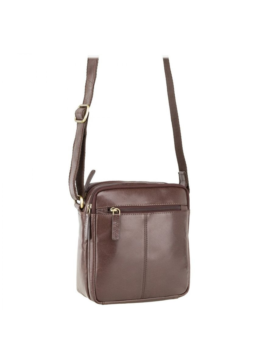 Сумка мужская кожаная коричневая S8_brn Visconti (336377599)