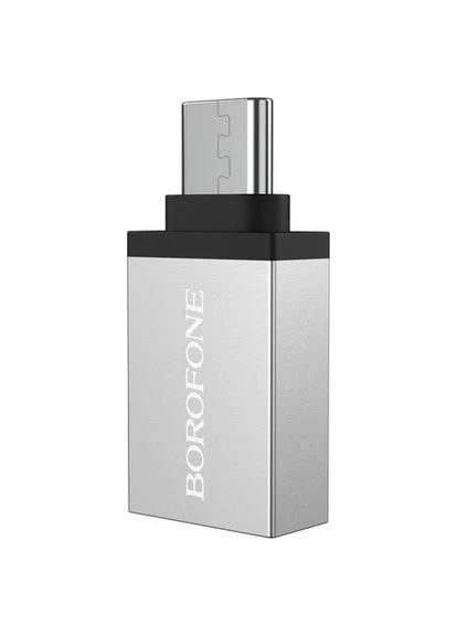 Переходник (6957531090328) Borofone OTG USB 3.0 AF to USB-C (389559267)