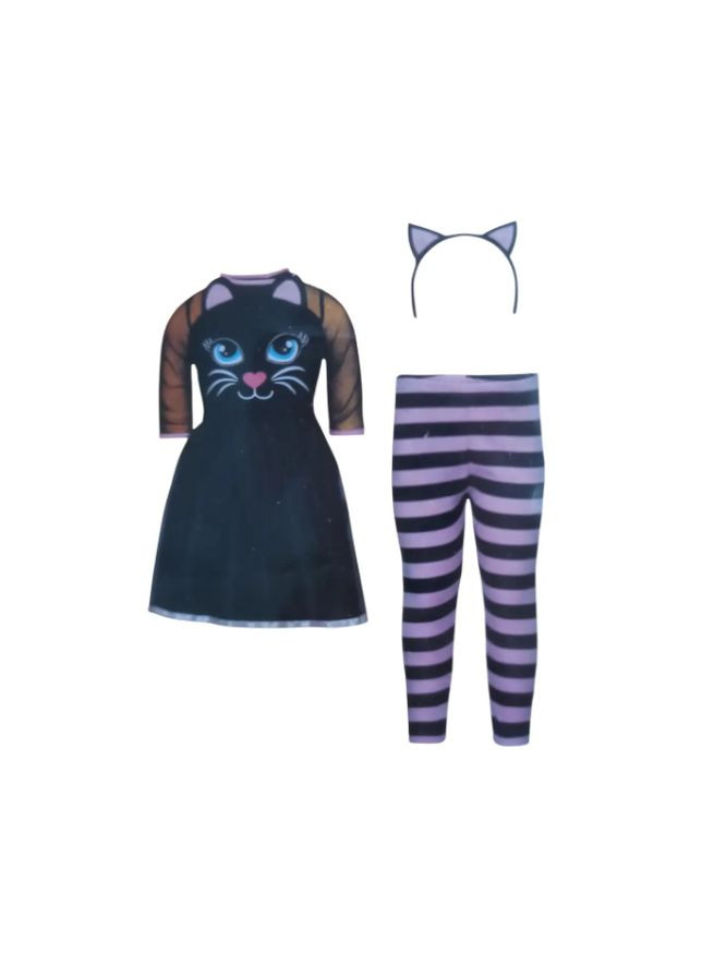 для Хэллоуин для девочки Котик М разноцветный Jannet Костюм (357205564)