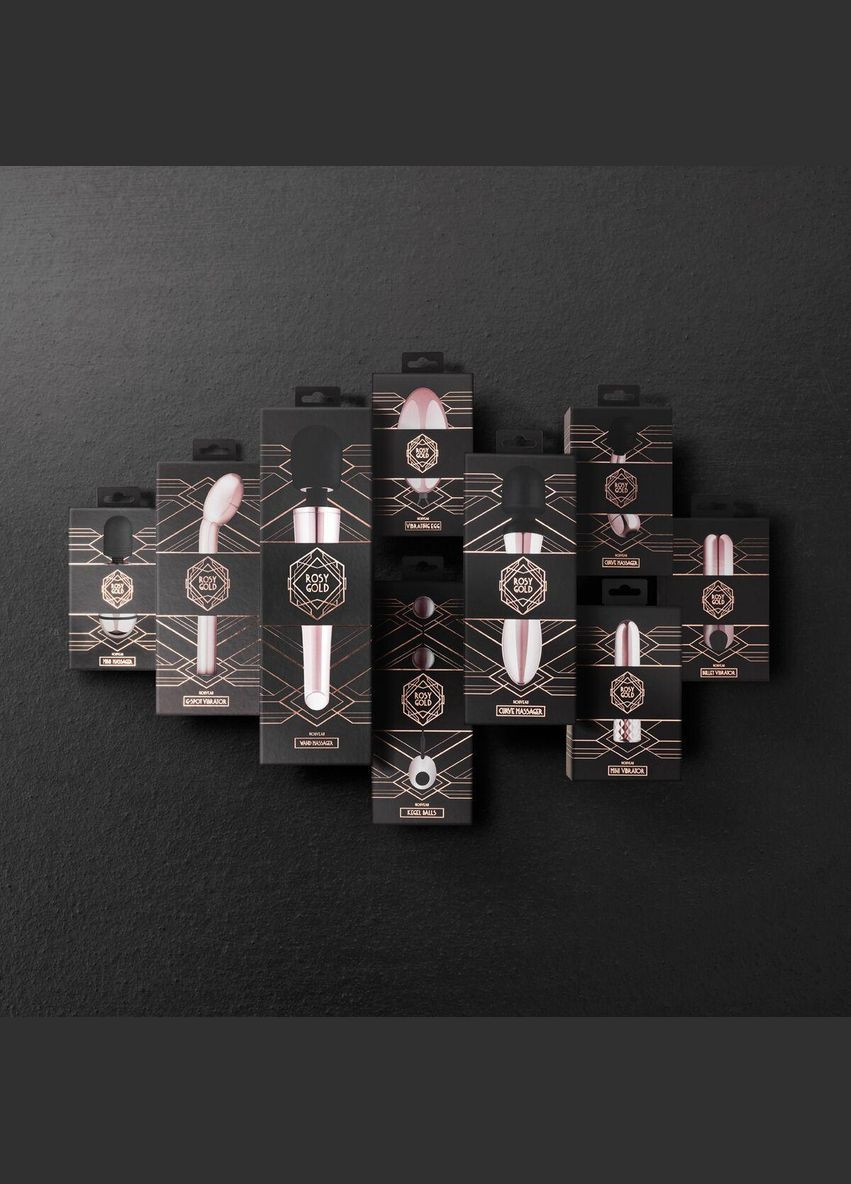 Вибромассажер Gold — Nouveau Curve Massager Rosy (303890887)