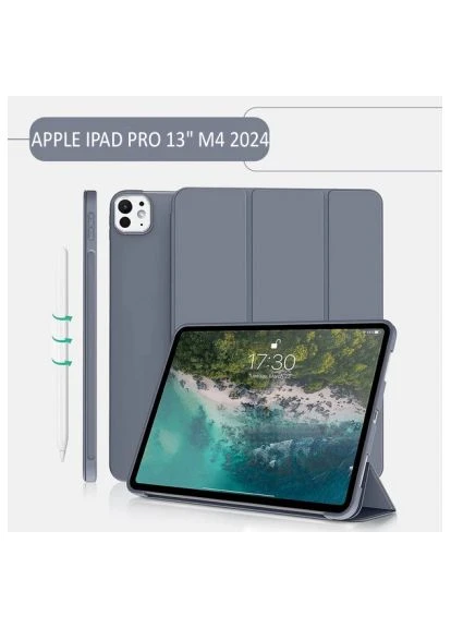 Чохол до планшета Tri Fold Soft TPU Silicone Apple iPad Pro 13" M4 2024 Purple (711754) ArmorStandart Tri Fold Soft TPU Silicone Apple iPad Pro 13" M4 2 (366489219)