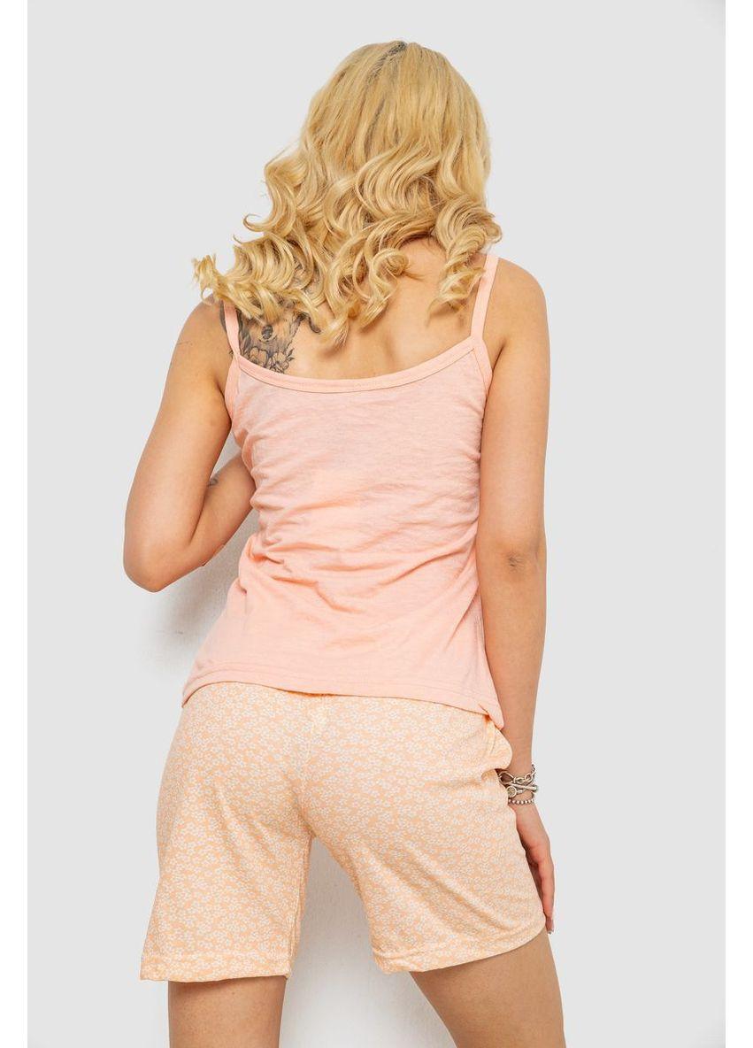 Персиковая всесезон пижама женская,, 243r50303 Cotton More