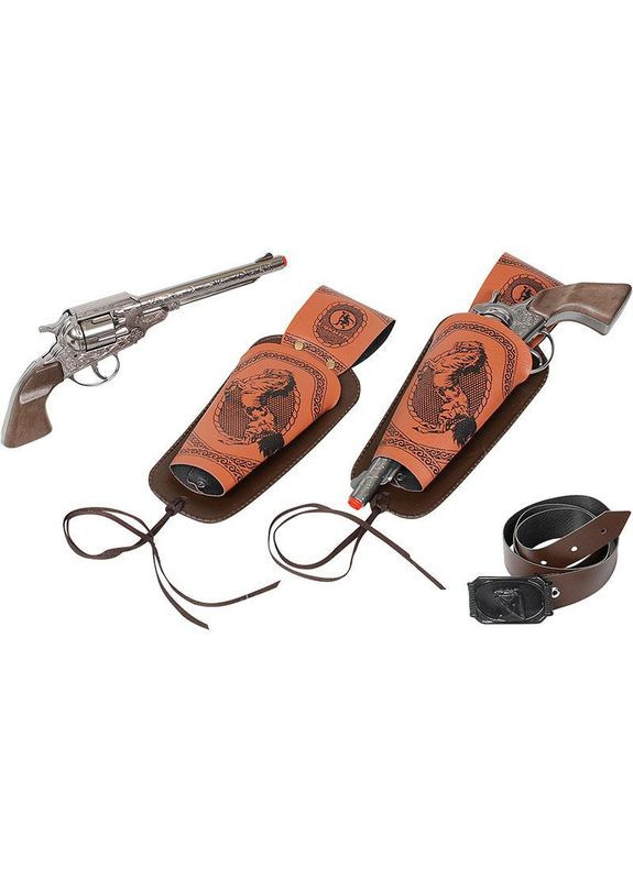 Набор Техас 2 револьверы 8 зарядные 234/0 Gonher (364503085)