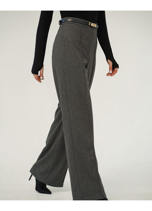 Шерстяные брюки со стрелками ISSA PLUS 15441 (370050545)