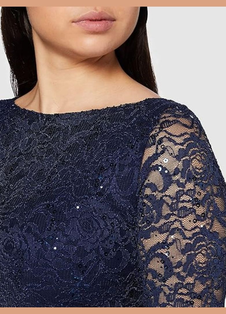 Синее платье Swing