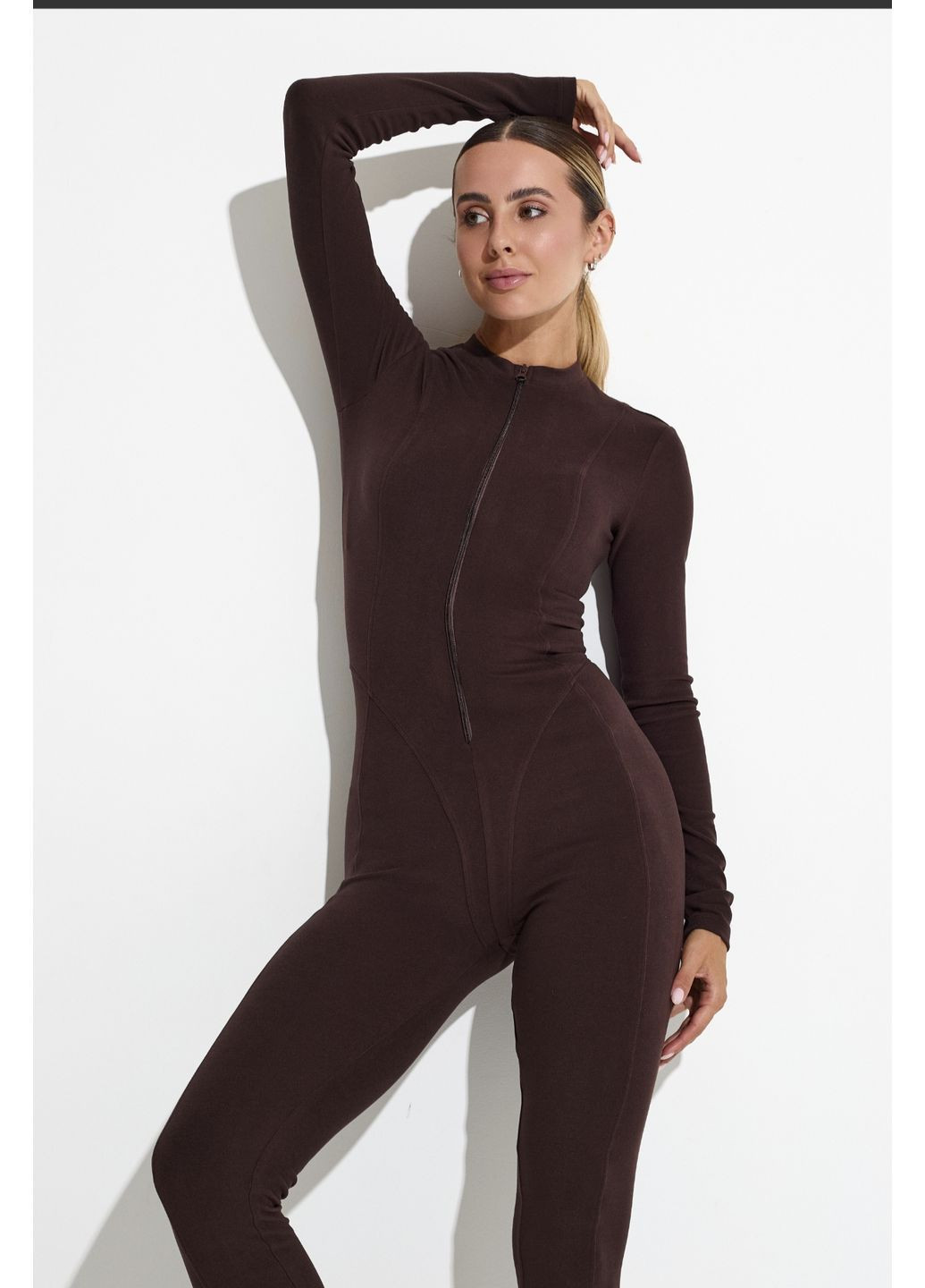 Жіночий теплий комбінезон термо на мікрофлісі itelle приталена (372600684)