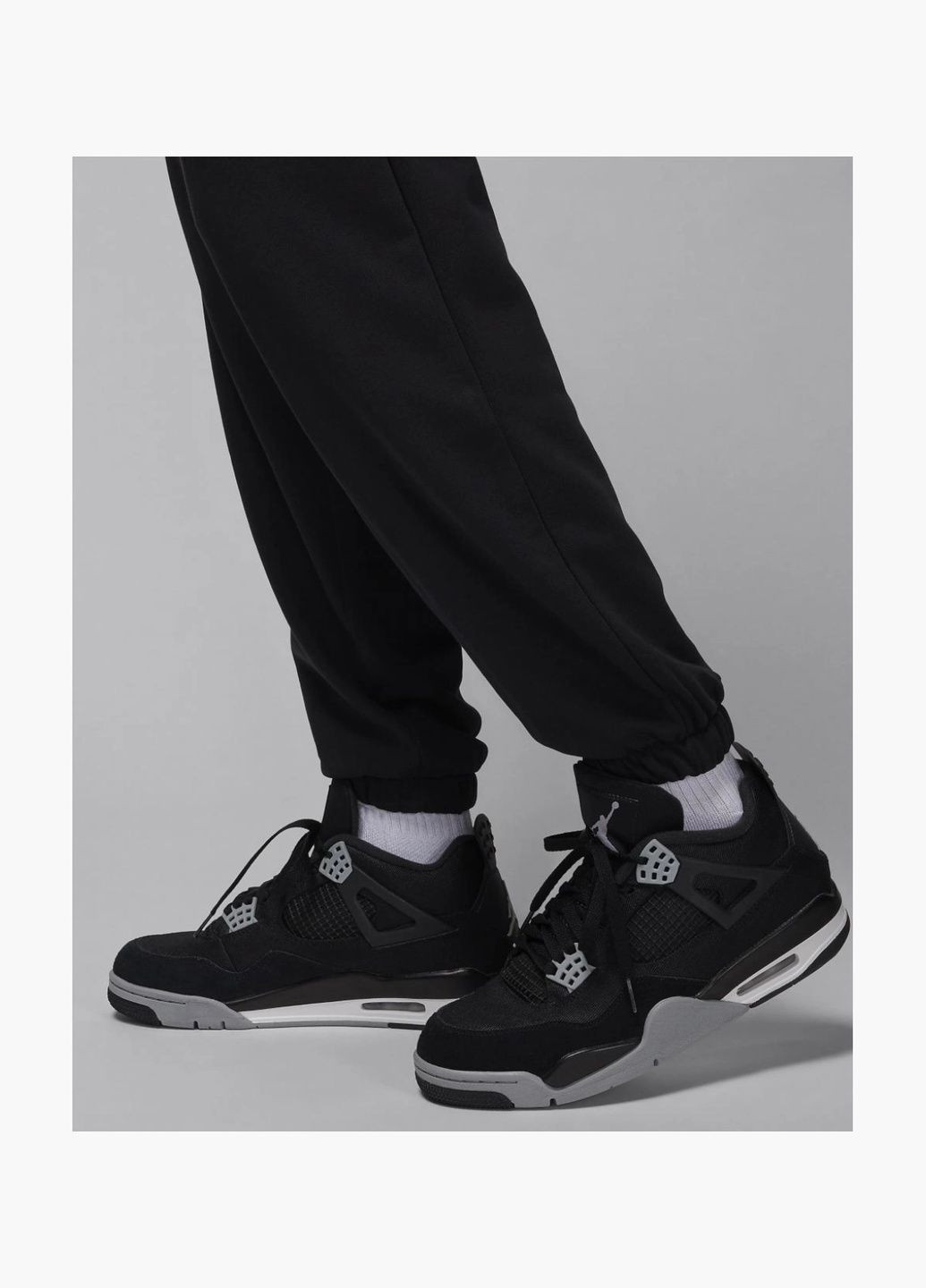 Черные демисезонные брюки Air Jordan