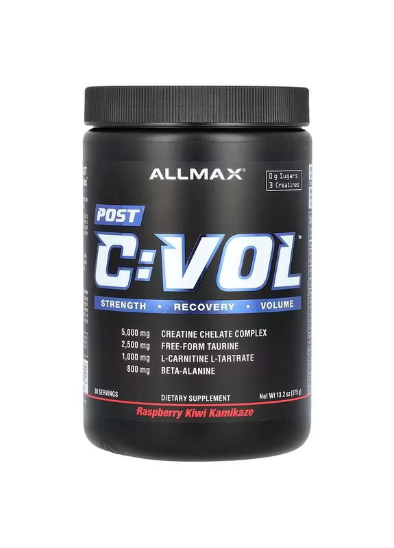 Креатин AllMax CVOL Post 375 g (Raspberry Kiwi Kamikaze) ALLMAX Nutrition (339092022)