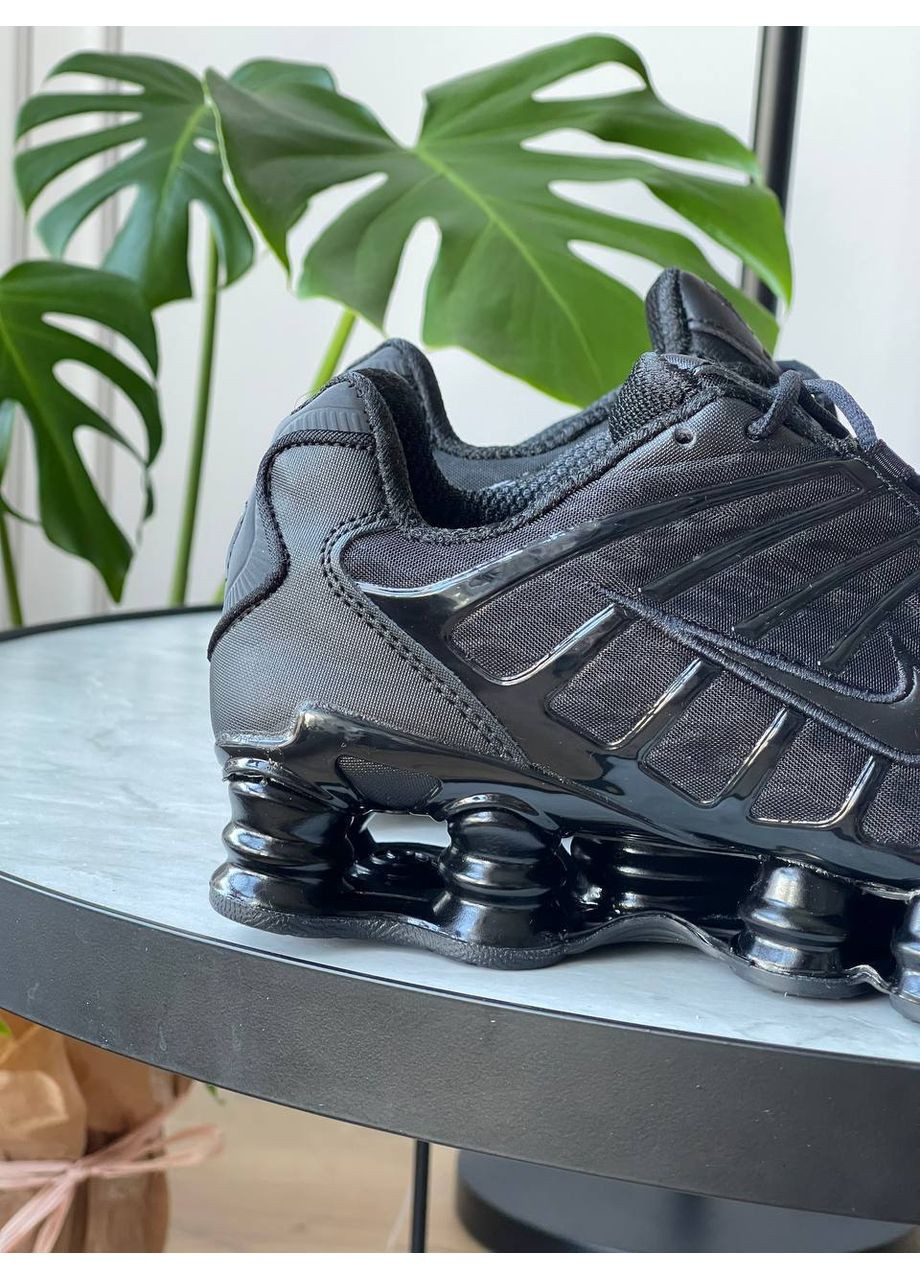 Кроссовки женские и мужские Nike Shox TL Black | Найк Шокс ТЛ черные No Brand чёрные демисезоны (355339571)