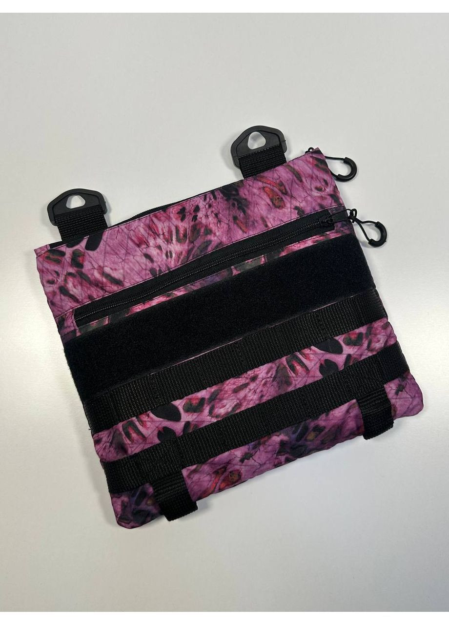 Сумка рожева 26*23*1см під шеврон тактична, барсетка через плече, боді UA (371770679)