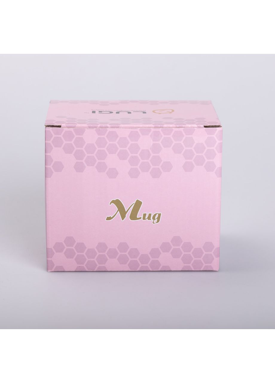 Чашка керамическая с золотым ободком и золотой ручкой 420 (мл) Мятный Liling Rongxiang Ceramic (360454833)