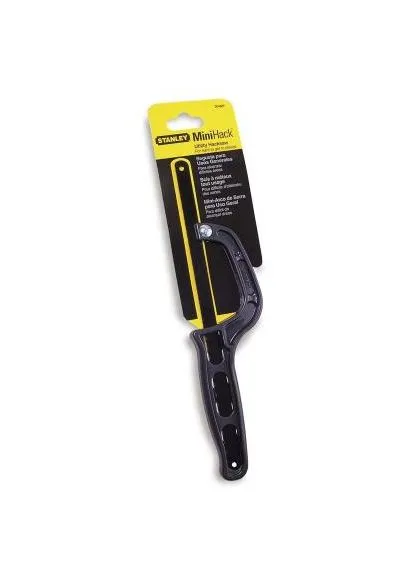 Ножовка Mini Hacksaw по металлу, длина полотна 254мм (0-20-807) Stanley Mini Hacksaw по металлу, длина полотна 254мм (390001541)