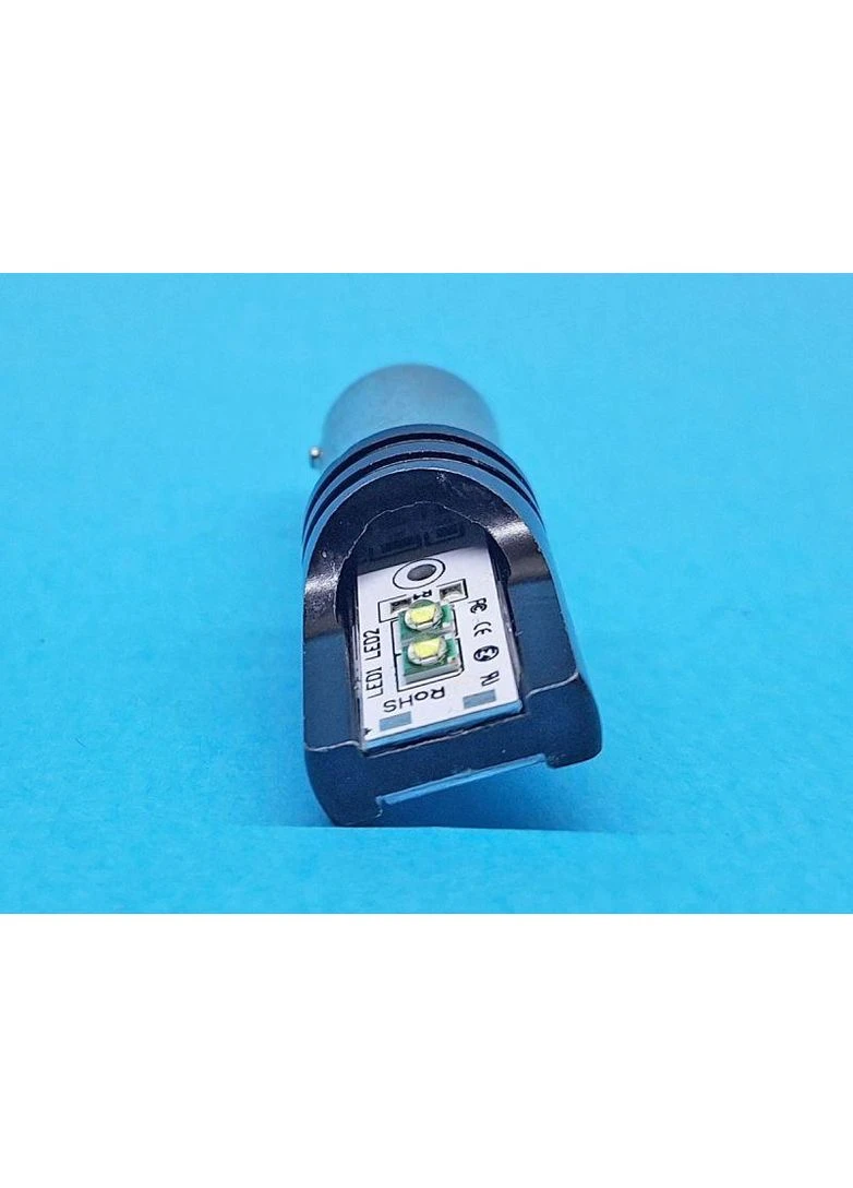 Светодиодная лампа P21/5W BAY15D 12-24 V 4 CREE, 2 контакта White (394203018)