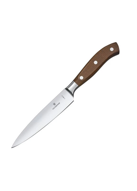 Кухонний ніж Grand Maitre Wood Chef's лезо 15см з дерев. ручкою у подар.упак. Victorinox (385896635)