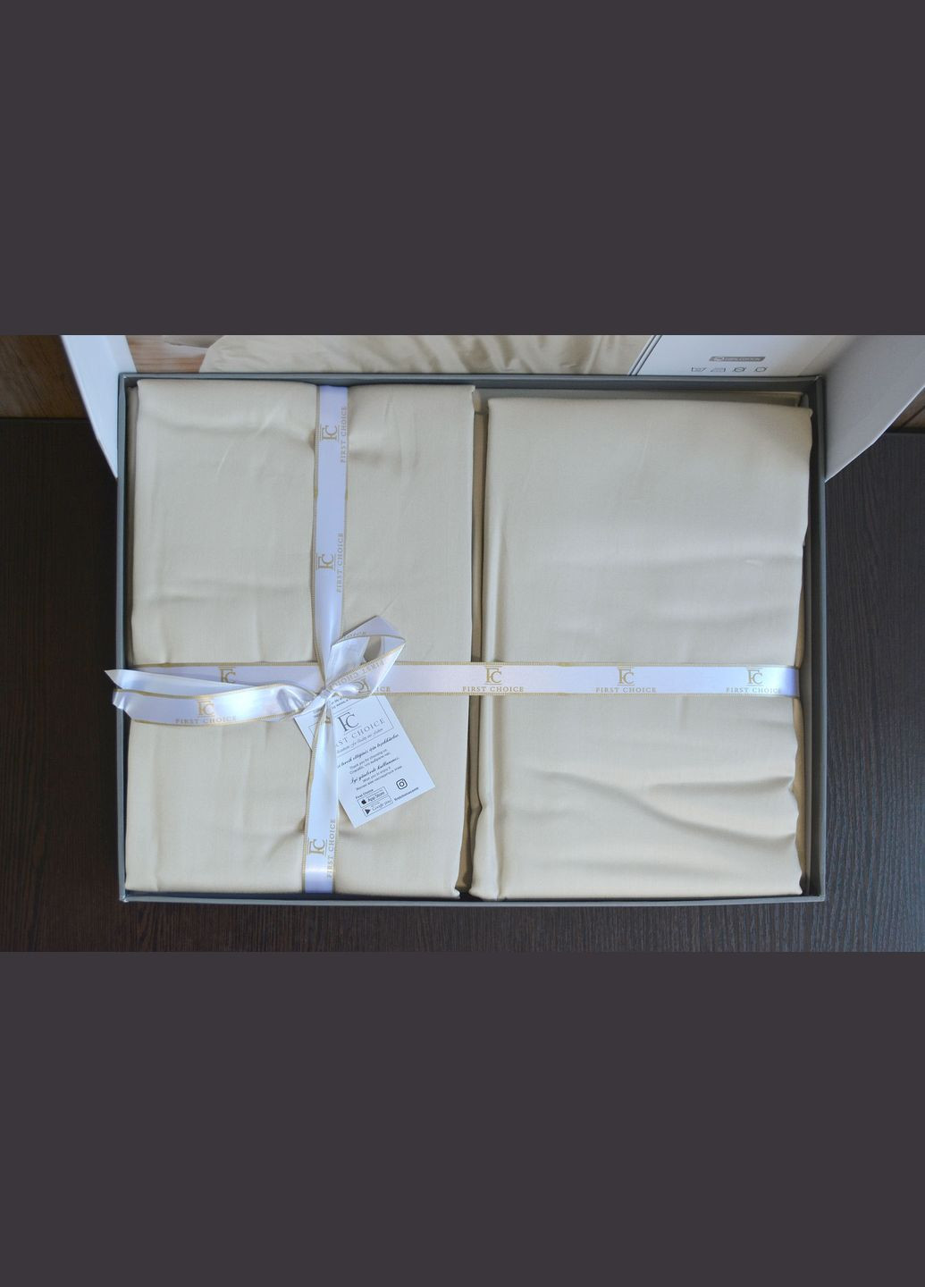 Постільна білизна Cotton Satin 160х220 см First Choice (327106557)