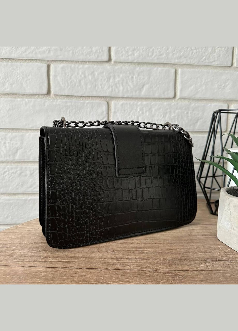 Маленькая женская сумочка клатч под рептилию на цепочке No Brand (298997490)