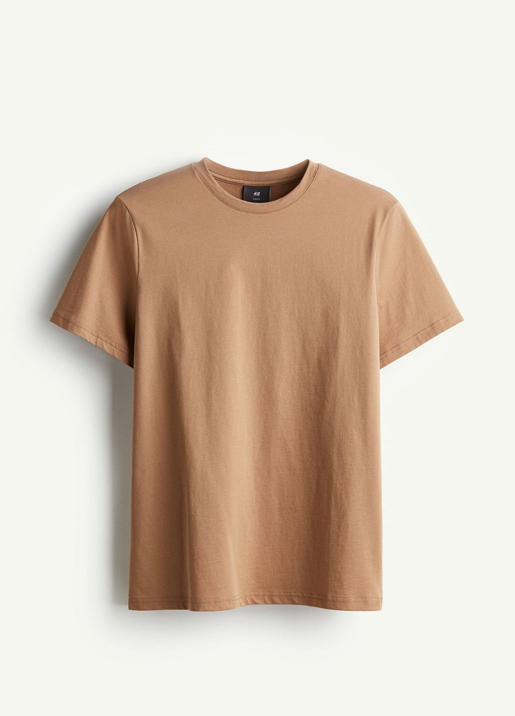 Темно-бежевая футболка H&M