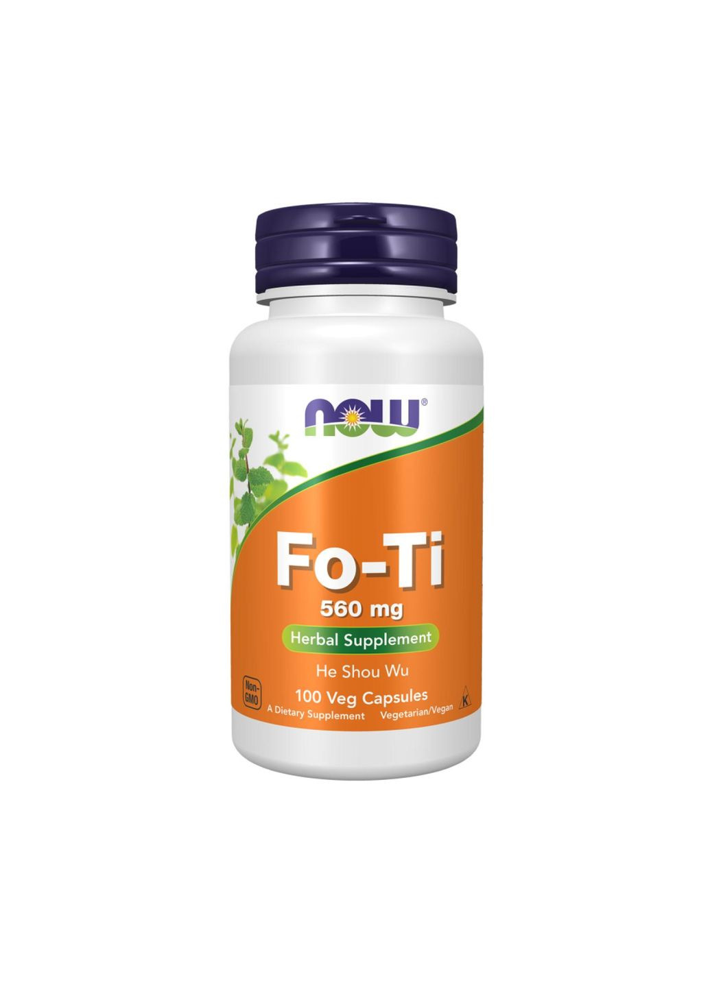 Фо-Ти Горец многоцветковый Fo-Ti 560 мг 100 капсул Now Foods (346086587)