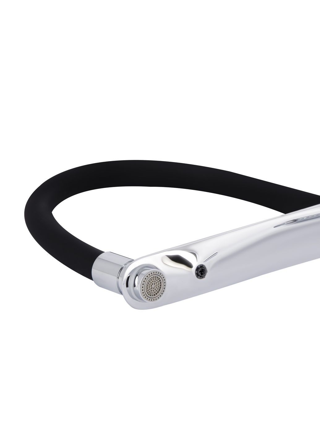 Змішувач для кухні Vlasta New з гнучким виливом з підключенням для питної води QTVLA364CRM45648 Chrome Qtap (323485681)