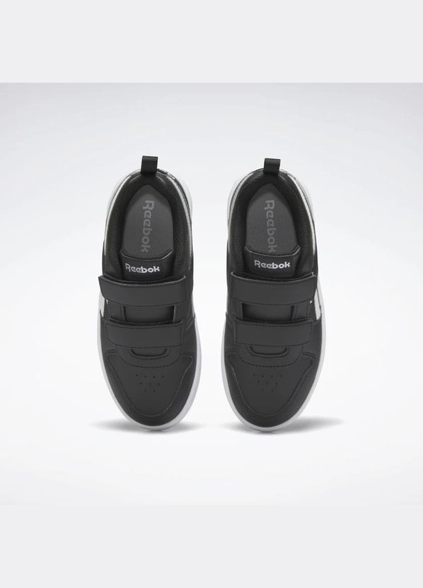 Чорні всесезон кросівки royal prime 2 core black/cloud white/pure grey р. 1.5/32/21.5 см Reebok