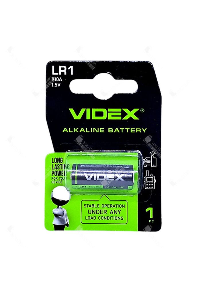 Батарейка LR1 Alkaline (1.5V) Videx (361066761)