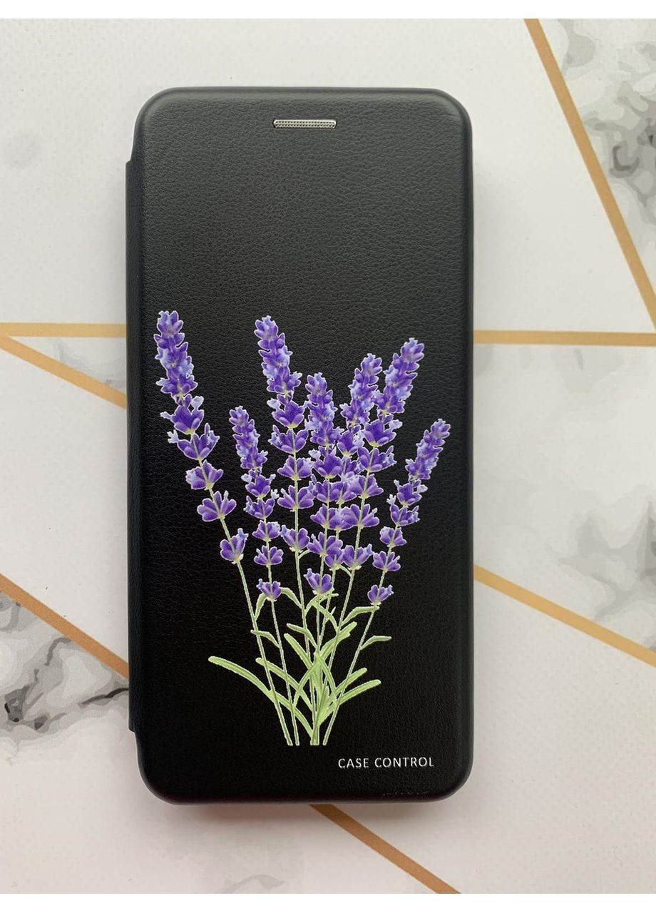 Чохол-книжка з малюнком для Xiaomi Redmi 7A Чорний:: Лаванда (принт 28) Creative (359486233)