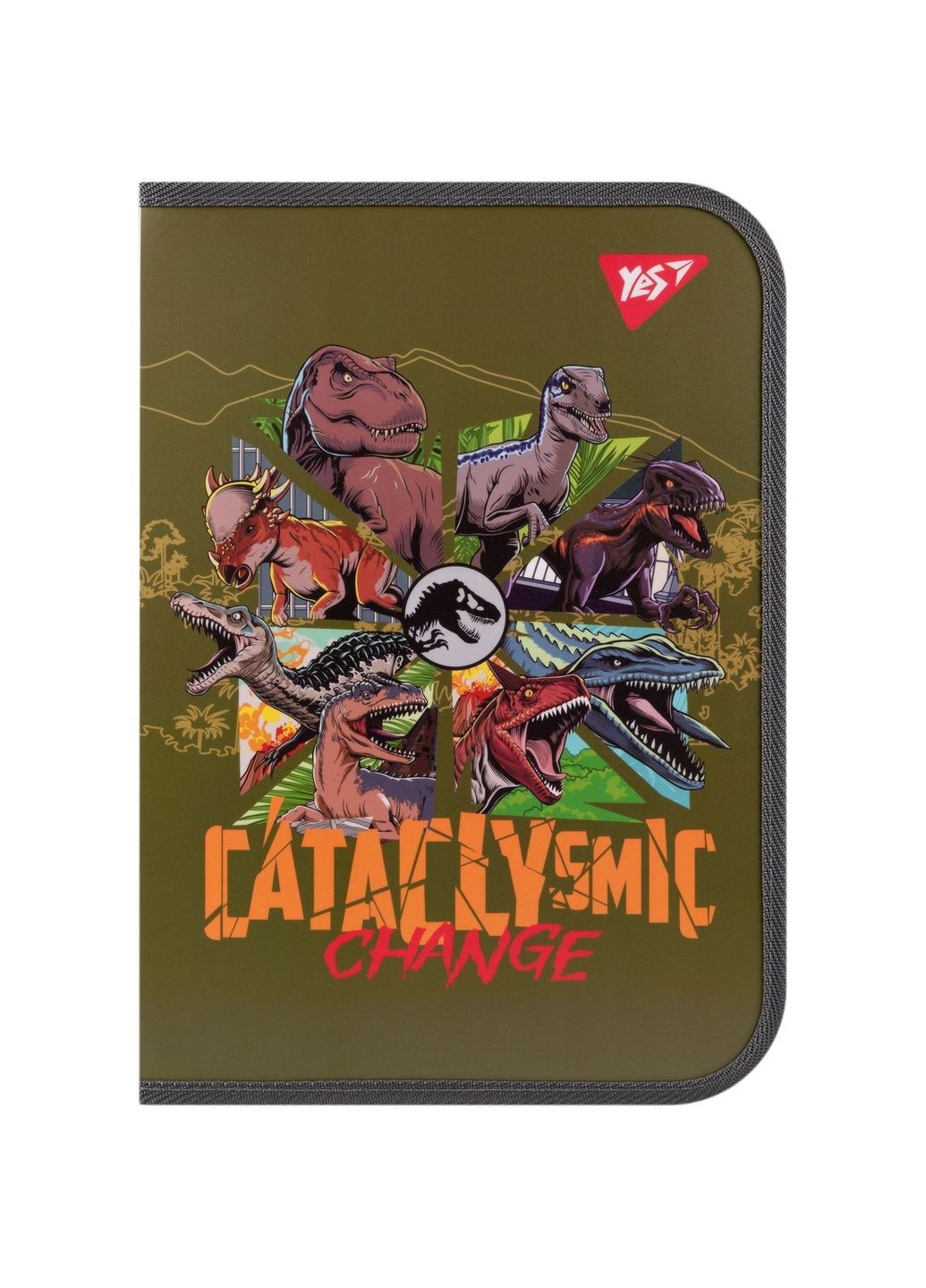 Папка факультативна Jurassic World А4 пластикова на блискавці з внутрішньою кишенею () Yes 492224 (337471658)
