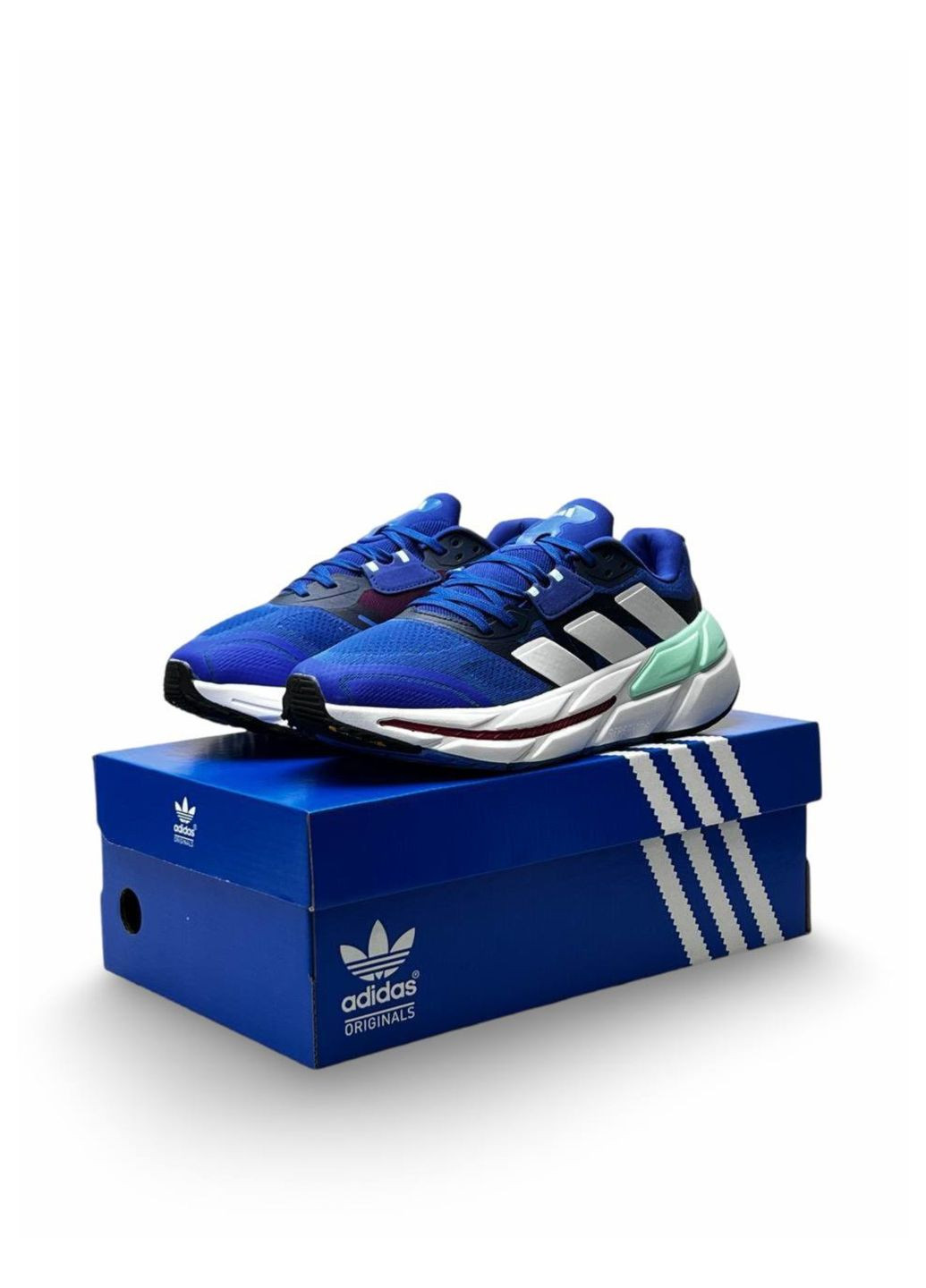 Синій Осінні кросівки чоловічі adidas navy white No Brand ADISTAR 2.0